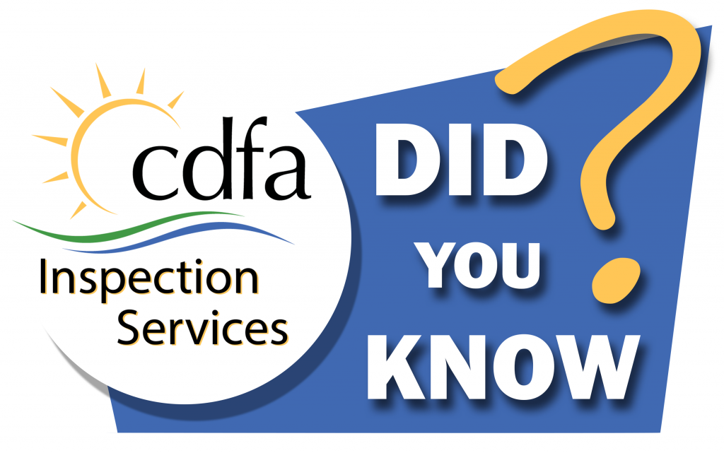 California Department of Food and Agriculture Did You Know? logo