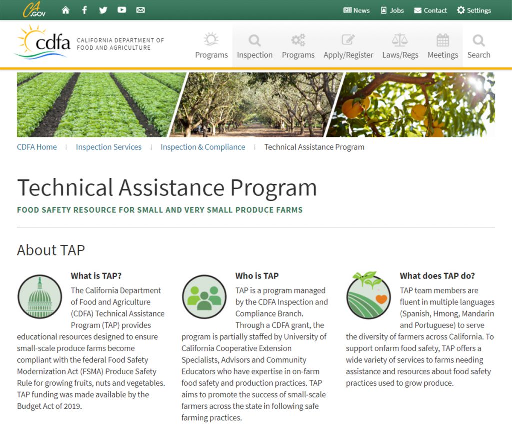 Technical Assistance Program website
