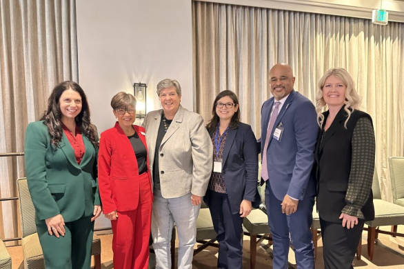 Dr. Sara Garcia, OARS Technical Assistance Coordinator, represents CDFA’s OARS team in a C2P2 Panel Discussion at the 2024 CARCD State Conference