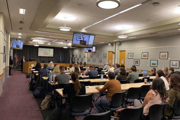 Secretary Ross gives an inspirational talk to Technical Assistance Providers on the importance and impact of their work at the 2024 OARS TA Conference.
