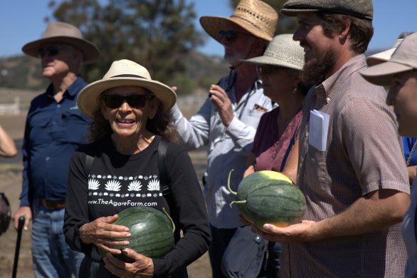 Organic agave grower Ofelia Lichtenheld